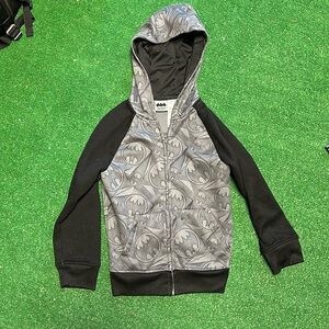 Batman size small zip up hoodie!